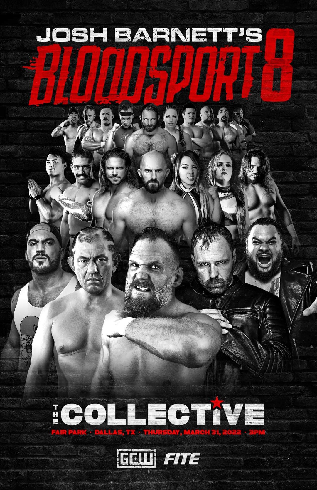 Cast - GCW: Josh Barnett's Bloodsport 8 (2022)