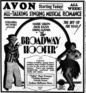 Фільм «The Broadway Hoofer» (1929)