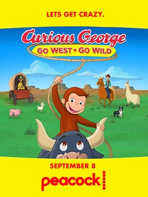 Animation Movie "Curious George: Go West, Go Wild" (2020)