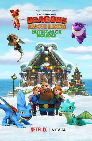 Мультфільм «Dragons: Rescue Riders: Huttsgalor Holiday» (2020)