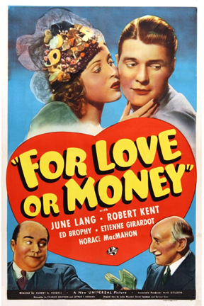 Фильм «For Love or Money» (1939)